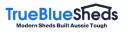 True Blue Sheds Taree logo