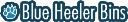 Blue Heeler Bins logo