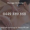 Massage On George logo