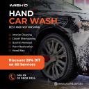 Washd Hand Car Wash logo