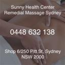Sunny Health Center Remedial Massage Sydney logo