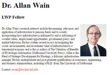 Dr. Allan Wain image 5