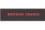 Brown's Cranes - Crane Hire Melbourne logo