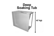  Deep soaking tub image 1