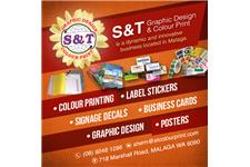 S&T Graphic Design and Colour Print image 1