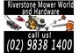 Riverstone Mower World logo