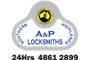 A & P Locksmiths logo