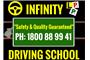 Infinity Driving School logo