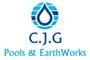 CJG Pools & Earth Works logo
