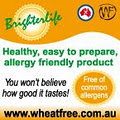 Brighterlife Wheat free foods logo