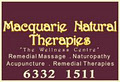 Macquarie Natural Therapies logo