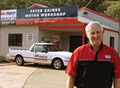 Peter Saines Motor Workshop: Repco Authorised Car Service Mechanic Bright logo