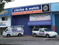 Clarke & Webb Television & Radio Service logo