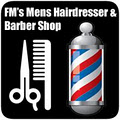 F M's Mens Hairdresser logo