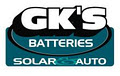 GK'S BATTERIES, SOLAR & AUTO logo