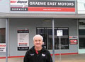 Graeme East Motors logo