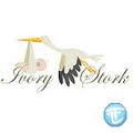 Ivory Stork Baby Boutique logo