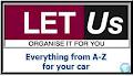 Let Us - Organise it for you | Everything for your car from A - Z logo
