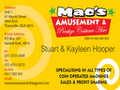 Macs Amusement Company logo