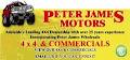 Peter James Motors logo