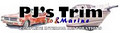 pj's trim auto and marine upholstery logo