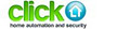 CLICK HOME AUTOMATION AND SECURITY logo