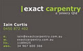 Exact Carpentry and Joinery Qld logo