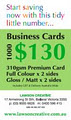 Lawson Creative Print-Business Cards, Stationery and Green Office Printing. image 2