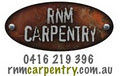 RNM Carpentry logo