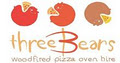 Three Bears Woodfired Pizza Oven Hire logo