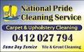 national pride carpet cleaning logo