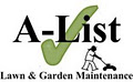 A-List Lawn and Garden Maintenance logo