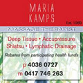Cairns Massage - Maria Kamps logo