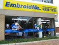 EmbroidMe Perth CBD logo
