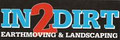 In2Dirt Earthmoving and Landscaping logo