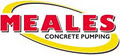 Meale's Concrete Pumping logo