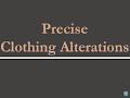 Precise Clothing Alterations logo