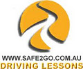 SAFE-2-GO DRIVING LESSONS logo