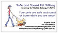 Safe and Sound Pet Sitting logo