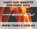 tashly DESIGN logo