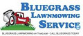 BLUEGRASS LAWNMOWING logo