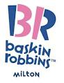 Baskin Robbins Milton logo