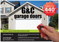 G&C garge doors logo
