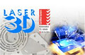 Laser 3D logo