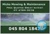 Micks Maintenance & Mowing Service logo