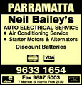 Neil Bailey's Auto Electrical Service logo