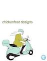 Chickenfoot Designs - Gifts - Handmade Greeting Cards, Tea Towels Melbourne. logo