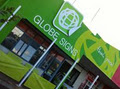Globe Signs, Think Green! logo