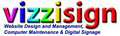 Vizzisign Digital Design logo