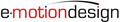 e-motion design logo